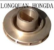 China Custom Water Pump Brass Impeller / Sand Casting Impellers With Machining for sale