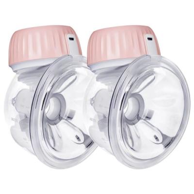 China Hospital Grade BPA Free Wireless Rechargeable Portable Breast Pump Vacuum Portable Breast Pump Hands Free for sale