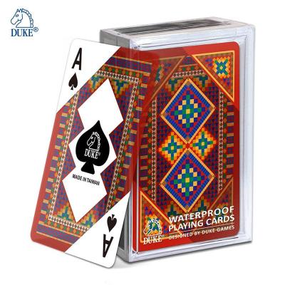 China Plastic Transparent Playing Card-Geometric Series for sale