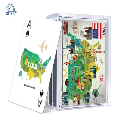 China Plastic Card Playing United States Card for sale