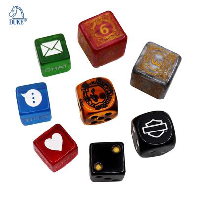 China Custom Engraved Plastic Material Game Dies for sale