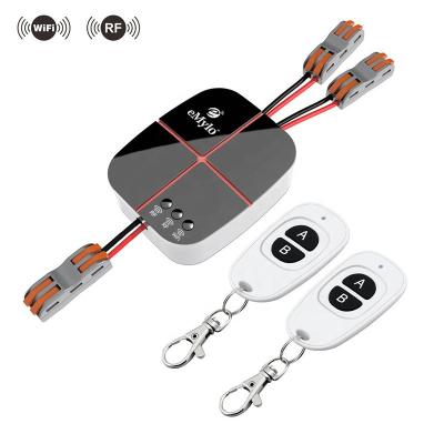 China eMylo Appearance Design Unique AC 100V-240V WiFi RF Remote Control Switch Universal With Voice Control for sale