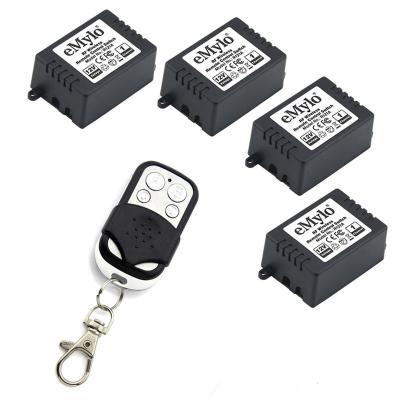 China Two-in-One Function eMylo Home Automation System RF Switch RF Transmitters Radio Remote Control Switches for sale