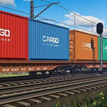 China Vrachtboekingsdiensten Internationaal goederenvervoer per spoor Volledig container Te koop