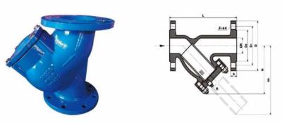 China GL41H Filter Valve DN300 Conveying Media For Pipeline System Hydraulic Control Valve for sale