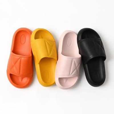 China Cushioning Slippers Thick Soles For Men And Women Non Slip Quick Dry Indoor Shower Bathroom Sandals And Outdoor Pillow Slippers for sale