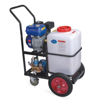 China Critical Cleaning/Residue Free Spray Tank Garden Sprayer Agriculture Belt Drive Pressure Seal Pump with Portable Tank for sale