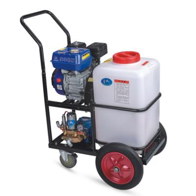 China Portable Garden Wheelbarrow Motorized Plunger Power Sprayer Agriculture Garden Set for sale