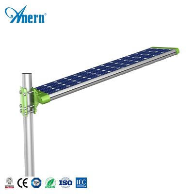 China High Quality Aluminum Ip65 Road Waterproof All In One Integrated 60 Watt Led Solar Street Light for sale