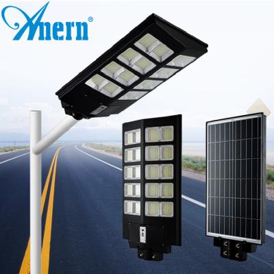 China ROUTE Anern Solar Motion Sensor 300w 500w 600w Street Light 5years Warranty for sale