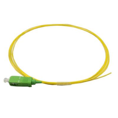 China FTTH/FTTA/FTTX Factory Customization Pigtail SM 9/125 1m 1.5m 0.9mm G652d G657A SC FC LC APC UPC PVC LSZH Fiber Optic Pigtail for sale