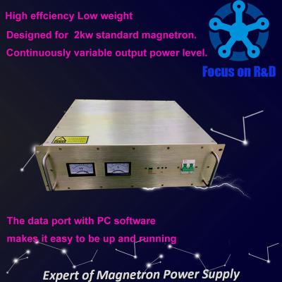 China Industrial magnetron power supply for standrard magnetron 2000w 2kw for sale