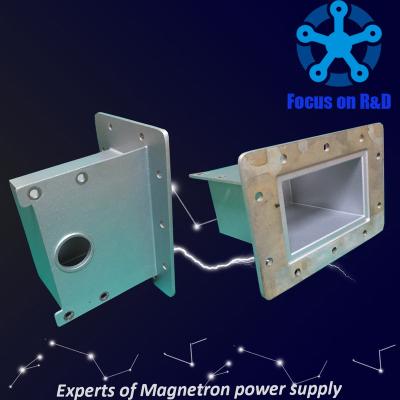 China 1000W 1500W Rectangular Magnetron Waveguide For Microwave Magnetron Oven Parts for sale