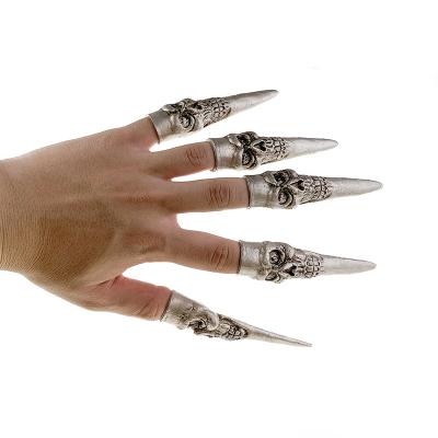 China Halloween Cospaly Series Halloween Decoration Props Nails Props Trick Decoration Cosplay Long Dress Nails for sale