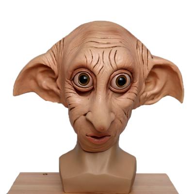 China Fancy Halloween Dobby House Elf Mask Makers Disguise Party Fun Latex Props Custom for sale