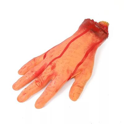 China Halloween Terror Gelatinized Props, Hands, Feet, Limbs, Trick-or-Treaters Decorate Props Bloody Hands and Feet Toys Wholesale for sale