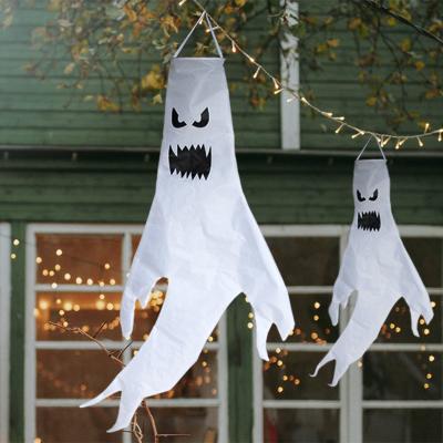 China 2021 Ghost Luminescent Drier Luminescent Polyester Taffeta Polyester Taffeta Hanging Outdoor Foldable Decorative Props Site Layout Props Site Layout Props for sale