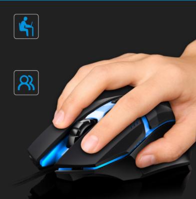 China hot sale and good quality 3D computer accessories wired usb photoelectric illumination gaming mouse for sale