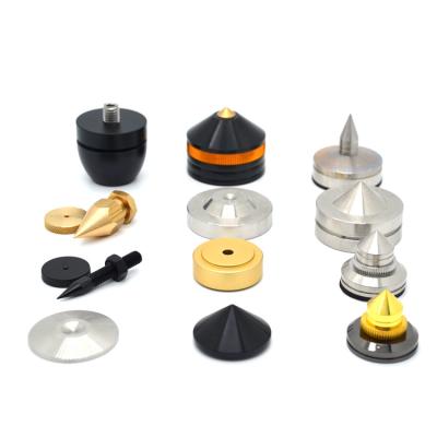 China CD Player Speaker Nails CD Amplifier Turntable Pad Stand Cone Floor Feet for sale