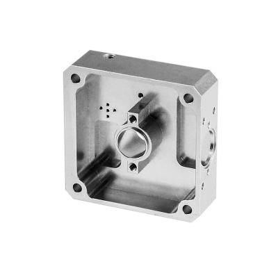 China 5 Axis Aluminum CNC Machining Custom Machining Aluminum Enclosure Turning Milling Metal Amplifier Parts Component Service for sale