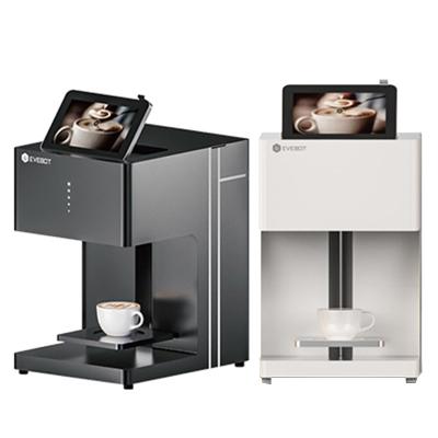 China Evebot Coffee Printer 3d Printer Inkjet Screen Printer Latte Art Coffee Printer Printing Machine for Cafe for sale