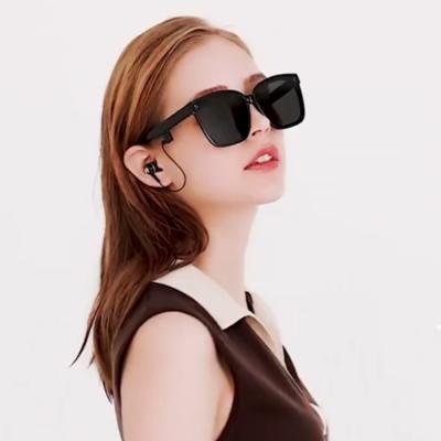 China Mp3 Sunglasses 003 2021 Customized Smart Music Earphone Headset Earphone Sunglasses for sale