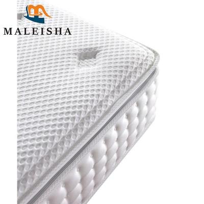 China Maleis BA10 Manufacturer Natural Latex Pocket Spring Bed Mattress King Size Box Spring Cooling Bed With Mattress for sale