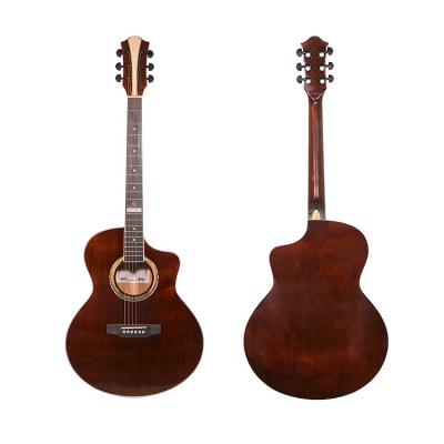 China Basswood China factory customs Basswood guitars for sale 40 inch acoustic guitar colorful for sale