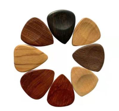 China GUITAR Different Wood Guitar Picks Guitar Wood Picks Use For Acoustic/Classical Guitar for sale