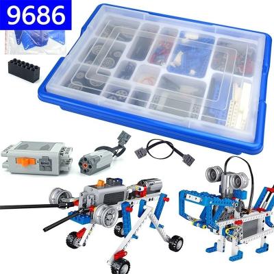 China Educational Toy Compatible with LEGOing 9686 robot education  steam toy  Building Block Figure   customized building block diy building block for sale