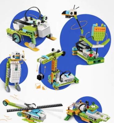 China Plastic Compatible with LEGOIN   WEDO2.0 45300 programming robot programming block toys  robot education for sale