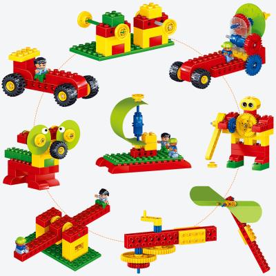 China Plastic Big Building Block 9656   Compatible with LEGiong   5-year   mechanical gear set for sale