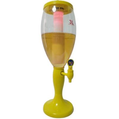 China 2022 beer server new product ideas beer tower beer dispenser ice tube beer tower product for sale