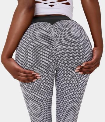 China Breathable Luxury Compression Customized Butt Peach Lifting High Waisted Gaiters Yoga Pants Quick Dry Set for sale