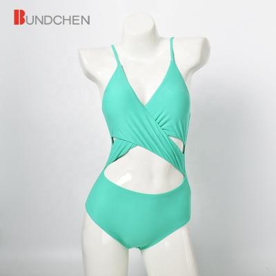 China Summer BC20FW0165 Wholesale Breathable One Piece Swimsuit Beachwear Super Hot Sexy Jumpsuit Women Bikini for sale