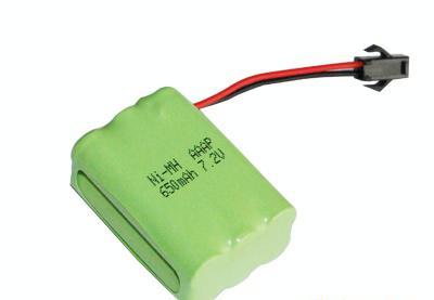 Китай Рентабельные блоки батарей NiMH AAA 7.2V 650mAh с различными стержнями продается