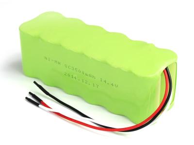 Китай Перезаряжаемые блок батарей SC 14.4v 3500mAh NiMH с различными стержнями продается