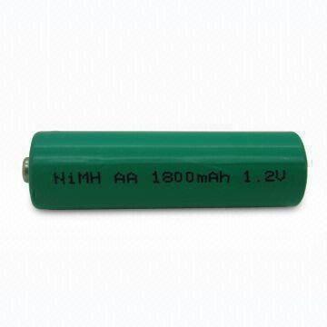 Китай Рентабельная клетка батареи NiMH AA 1.2V 1800mAh продается