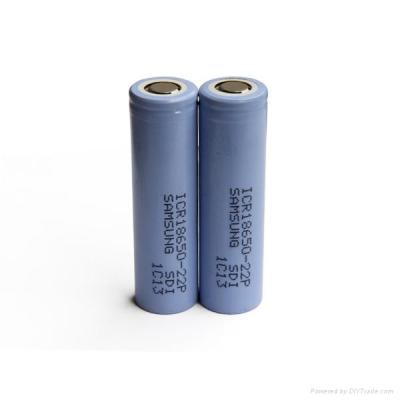 Китай Батарея Samsung ICR18650-22P 3.7V 2150mAh с разрядом тока константы 10A продается