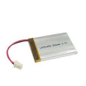 Китай Ориентированный на заказчика блок батарей Li-Полимера 053450 3.7V 850mAh с PCB и разъемом продается