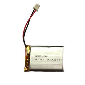 Китай Ориентированный на заказчика блок батарей Li-Полимера 603450 3.7V 1000mAh с PCB и разъемом продается