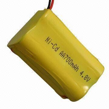 Китай Перезаряжаемые блок батарей AA 4.8V 700mAh Ni-КОМПАКТНОГО ДИСКА с различными стержнями продается