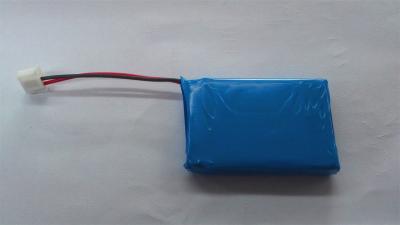 China Rechargeable Li-Polymer 523450 7.4V 1000mAh battery pack with PCB and Connector for sale