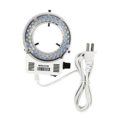 China Light Source For Microscope New Arrival Microscope Light Source 220V/110V Wholesale White LED Ring Light for sale