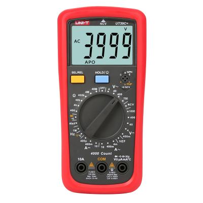 China BD 175x83x53mm UNIT UT39C+ Multimetro Inductance Capacitance Meter Digital Multimeter Price for sale