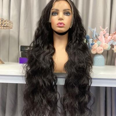 China Body Wave 130 Lace Front Human Hair Wigs For Women 250% Density 180 Density 13x4 Lace Frontal Wig Remy Pre Plucked Lace Wig for sale