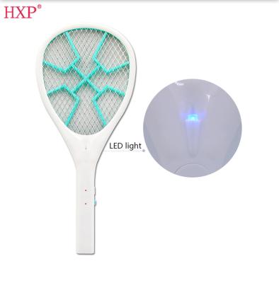 China Sustainable New Design Fly With LED Light Rechargeable Electric Mosquito Swatter for sale