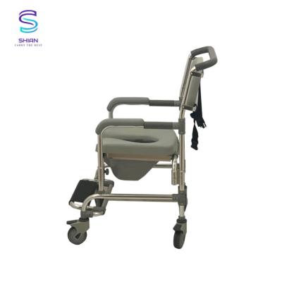 China Multifunctional wheelchair shower chair for disabled 94.6x22.7x58.2 cm for sale