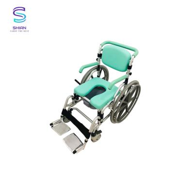 China Lounge Bath Medical Folding Shower Chair Lay L60.91 x W45.15 x H68.79 cm for sale