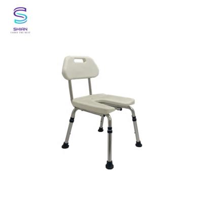 China Anti-Slip Bariatric Toilet Commode Bath Chair Shower Seat 45.15x38.48x49.09cm for sale